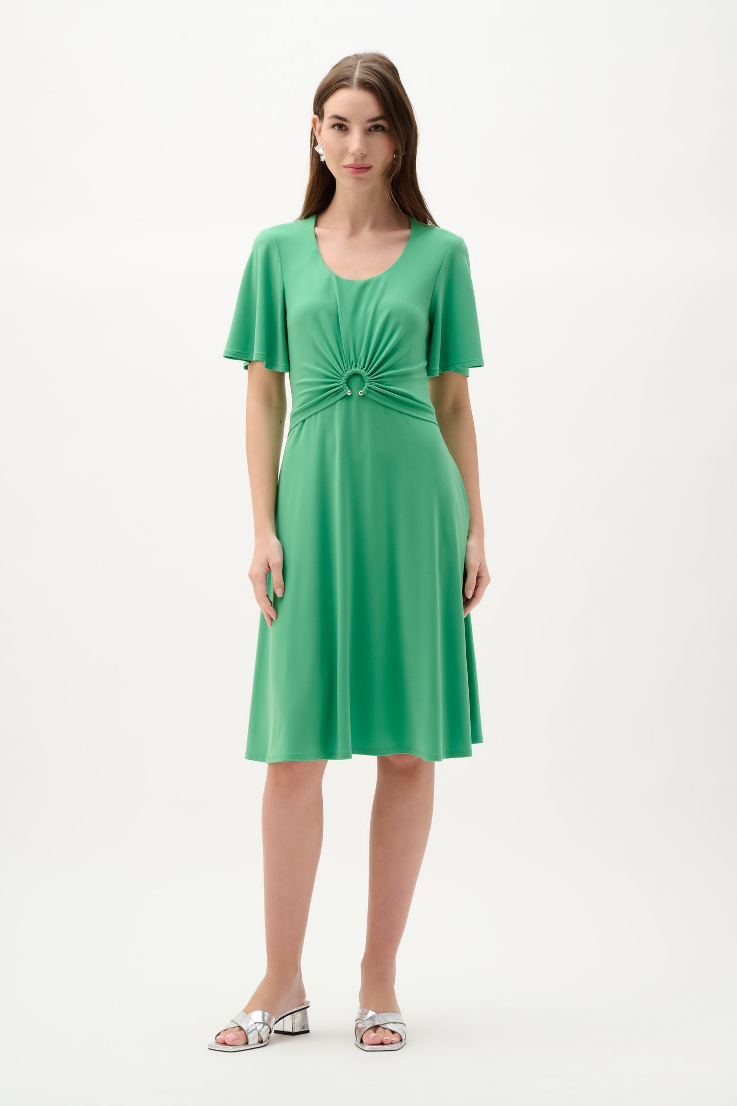 Joseph Ribkoff-262034-2166-Dress-Midnight Blue - The Coach Pyramids