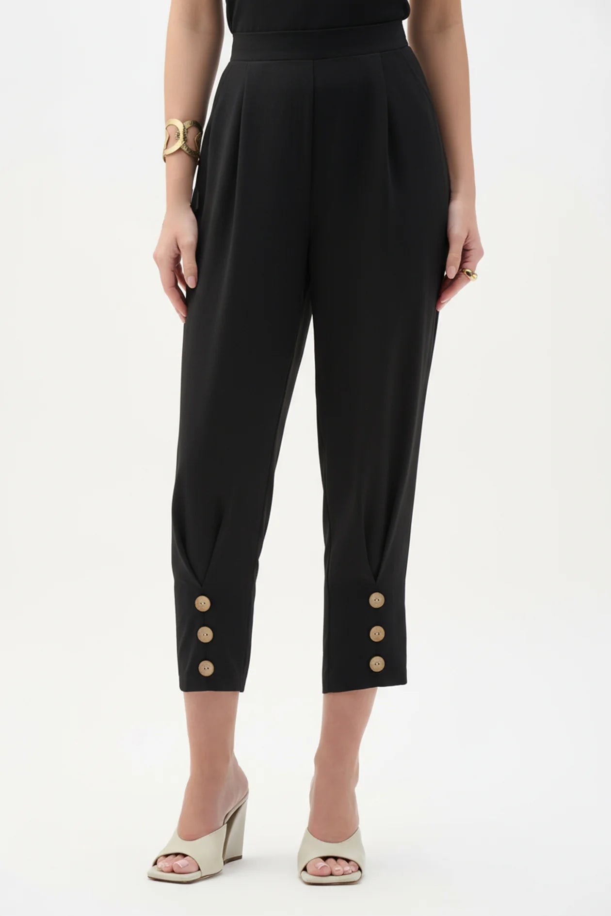 Joseph Ribkoff-262044-11-Pant-Black - The Coach Pyramids