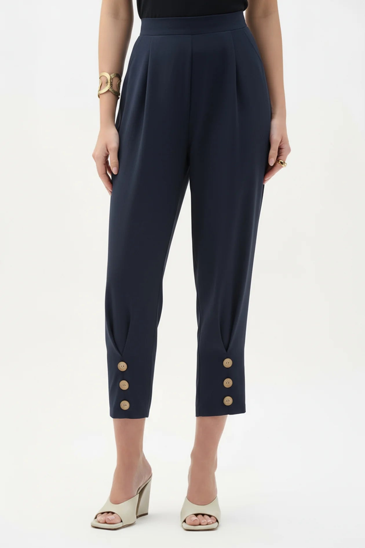 Joseph Ribkoff-262044-2166-Pant-Midnight Blue - The Coach Pyramids