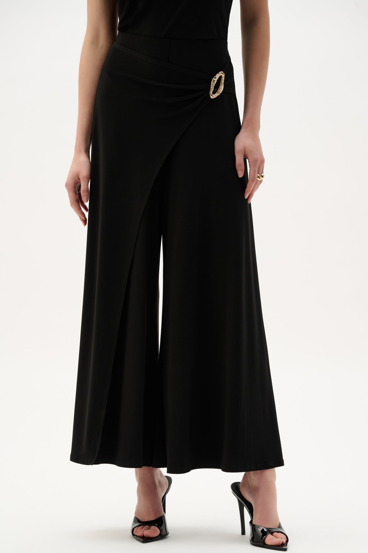 Joseph Ribkoff-262150-11-Pant-Black - The Coach Pyramids