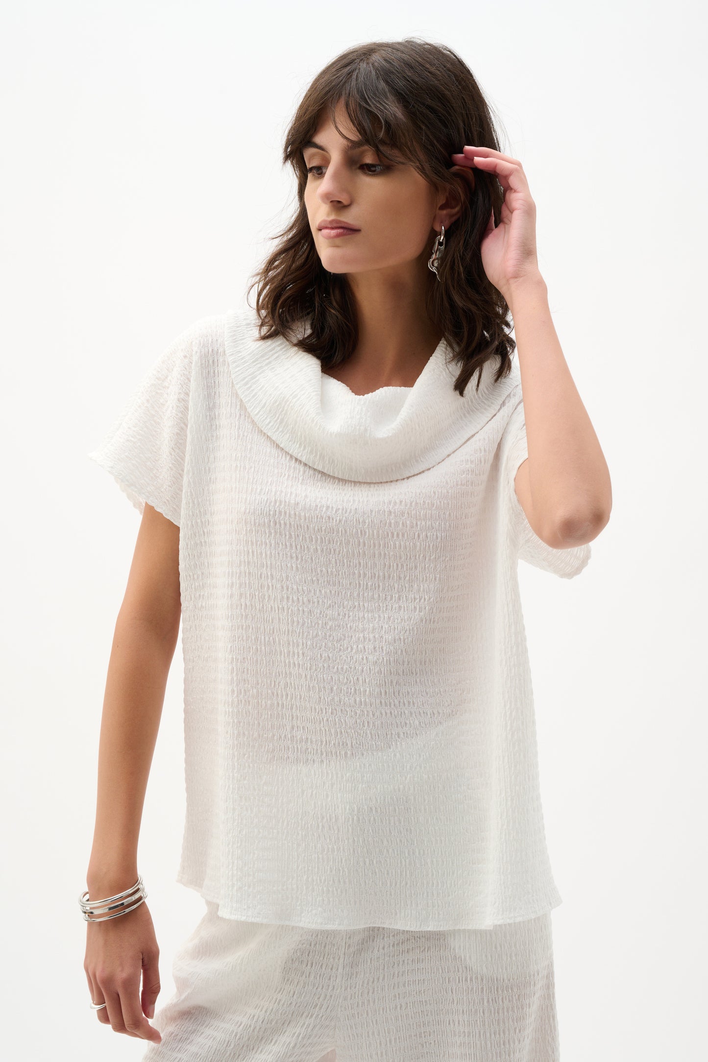 Joseph Ribkoff-262194-2166-Top-Midnight Blue - The Coach Pyramids