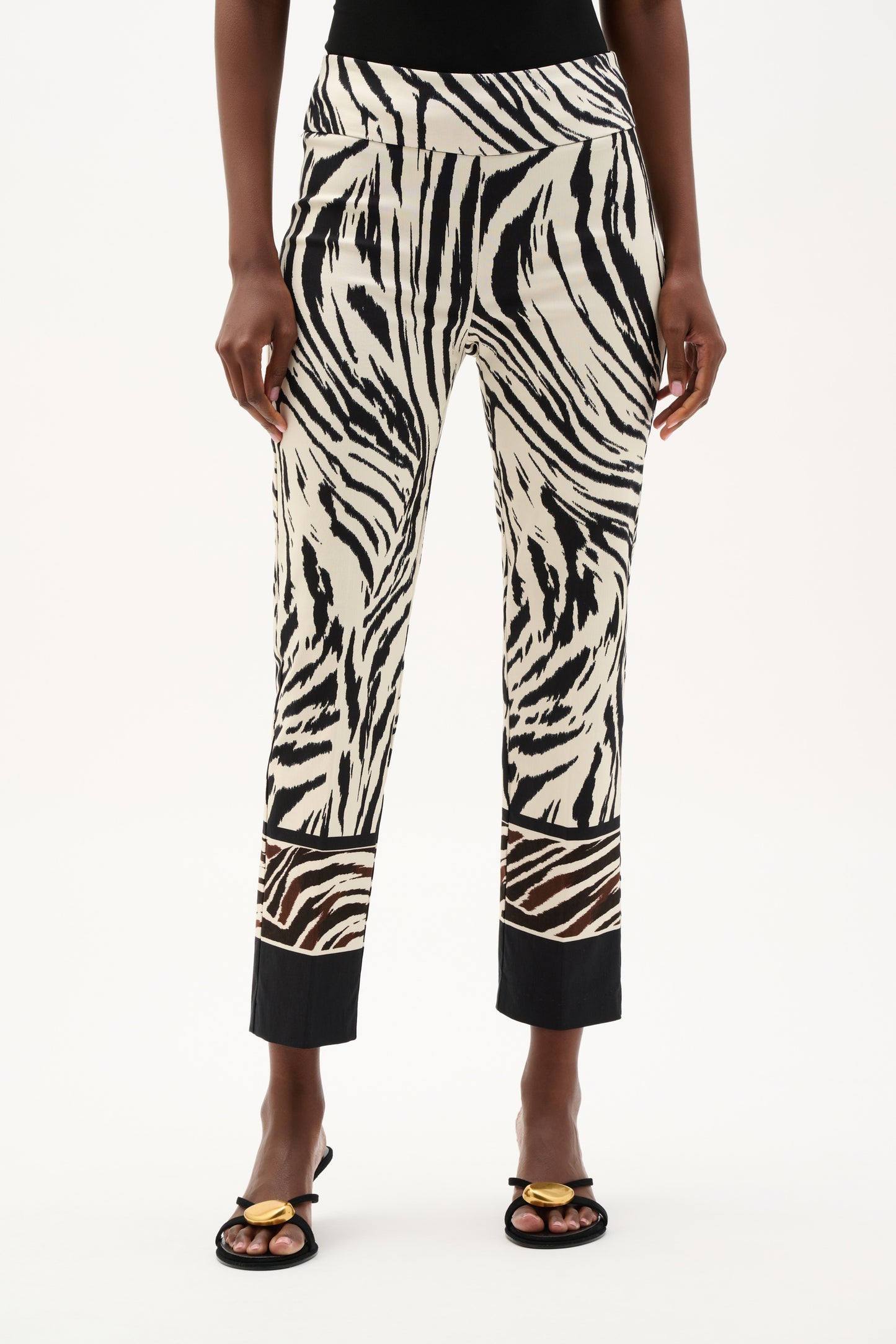 Joseph Ribkoff-262206-1109-Pant-Beige/Multi - The Coach Pyramids