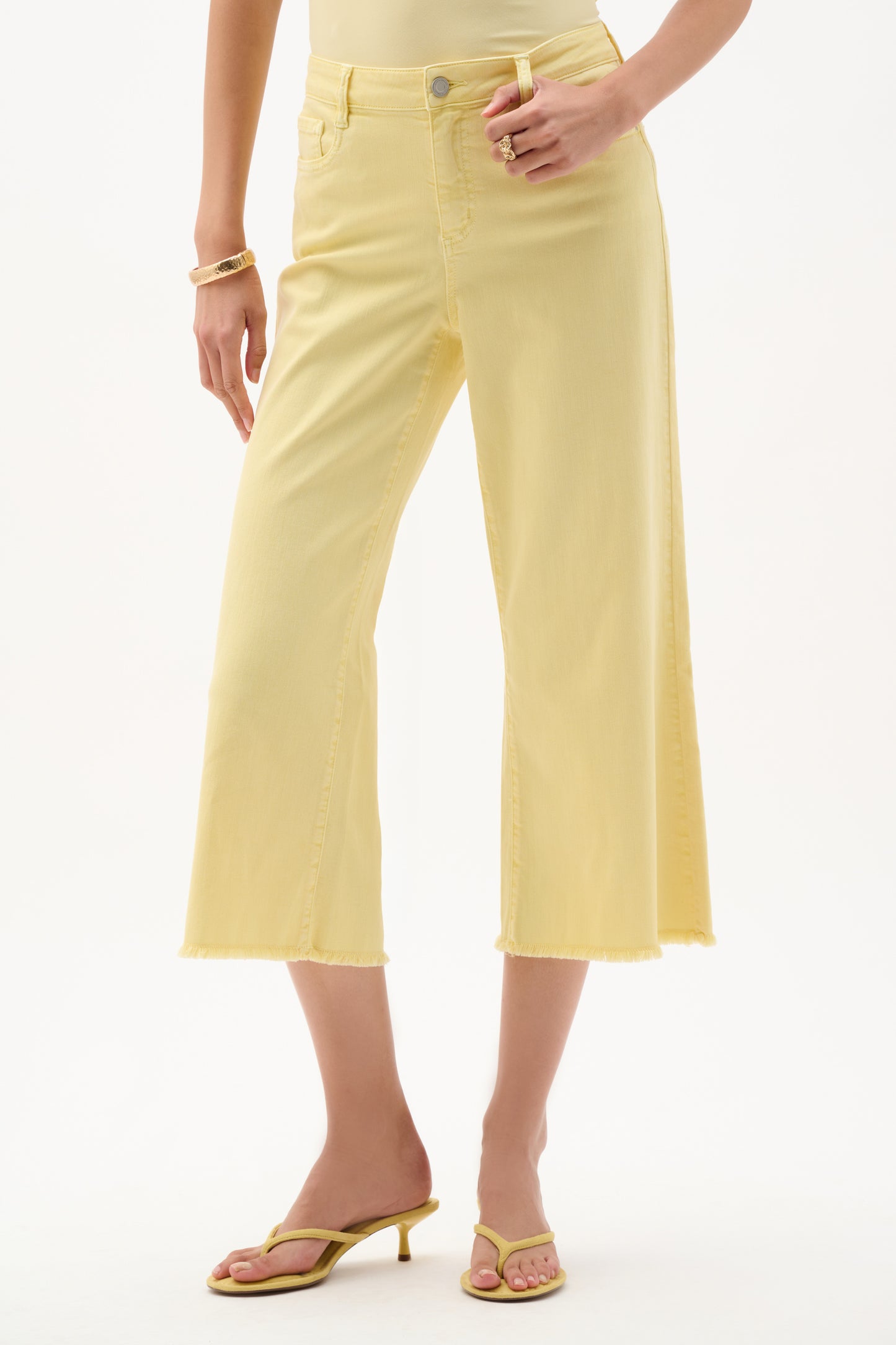 Joseph Ribkoff-262918-4522-Pant-Mellow Yellow - The Coach Pyramids