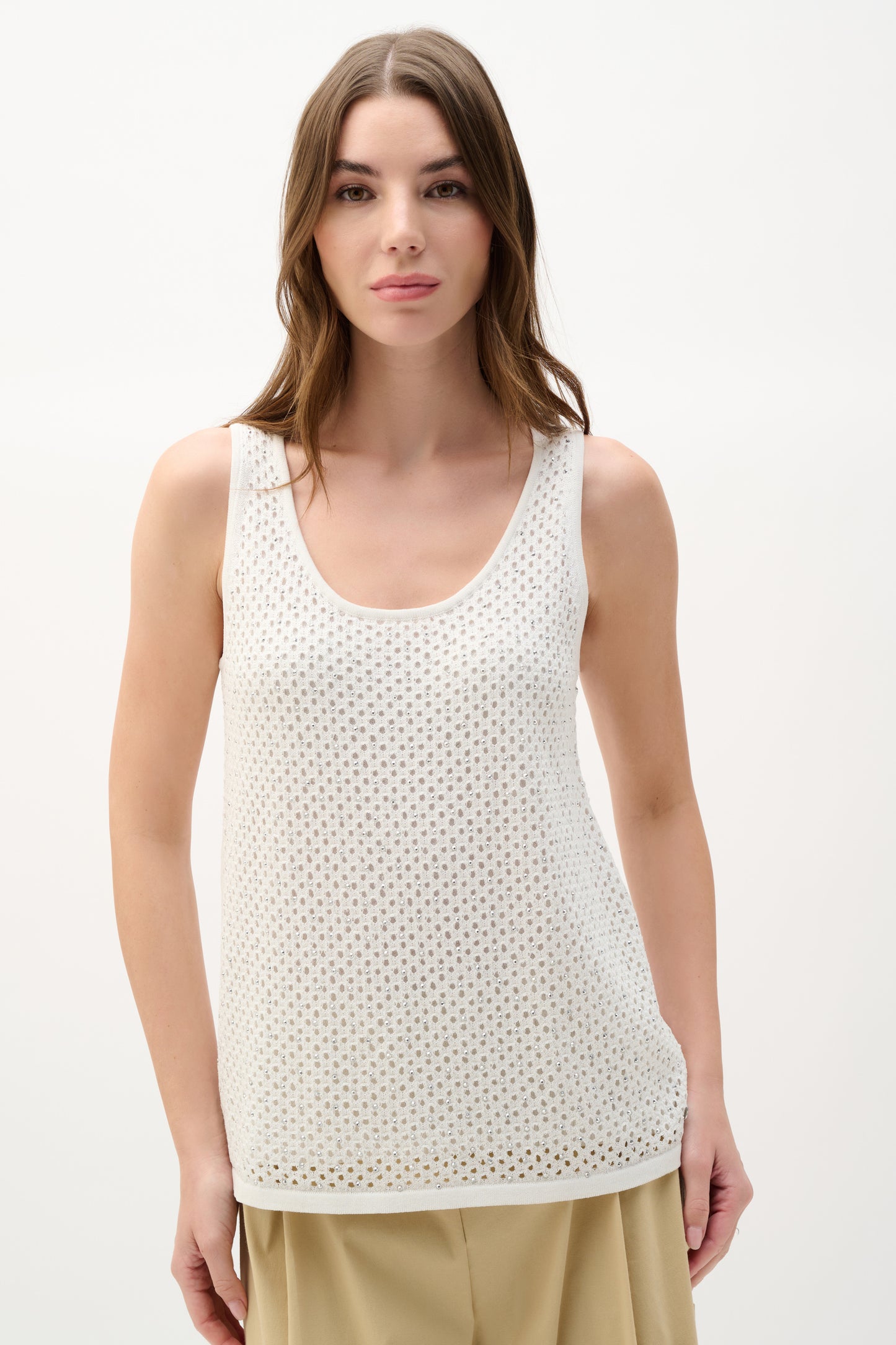 Joseph Ribkoff-262957-1761-Camisole-Vanilla - The Coach Pyramids