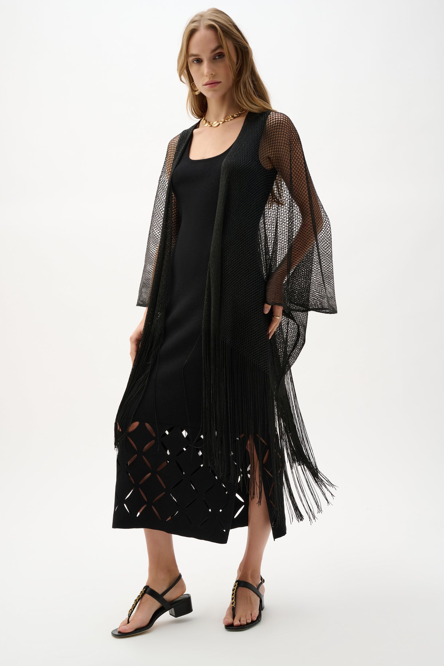 Joseph Ribkoff-262973-11-Cover Up-Black - The Coach Pyramids