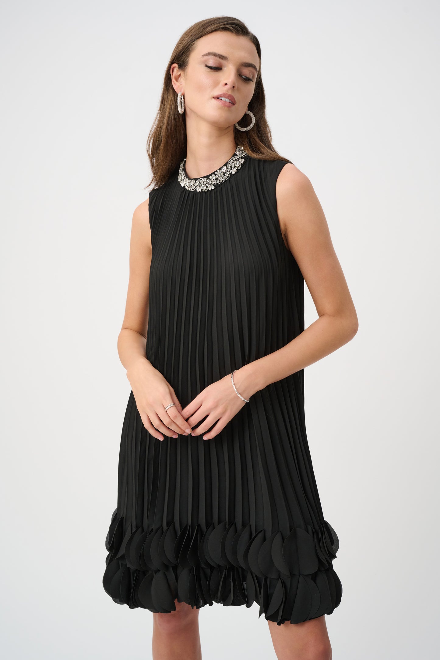 Joseph Ribkoff Fall 2026-263738-11-Dress-Black - The Coach Pyramids