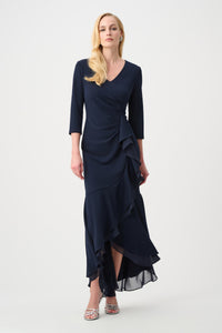 Joseph Ribkoff Fall 2026-263741-2166-Dress-Midnight Blue - The Coach Pyramids