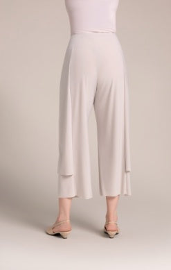 Sympli Spring/Summer 2025-27317-Splice Double Up Pant Crop-Cashew