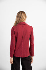 Habitat Fall/Winter 2023-H27523F3-Ruched Cowl-Cranberry - The Coach Pyramids