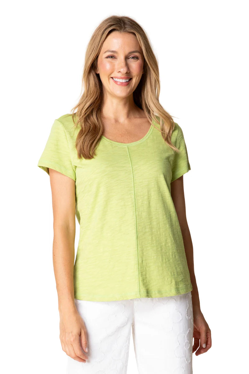 Habitat-H27524S6-Cover Stitch Tee-White - The Coach Pyramids