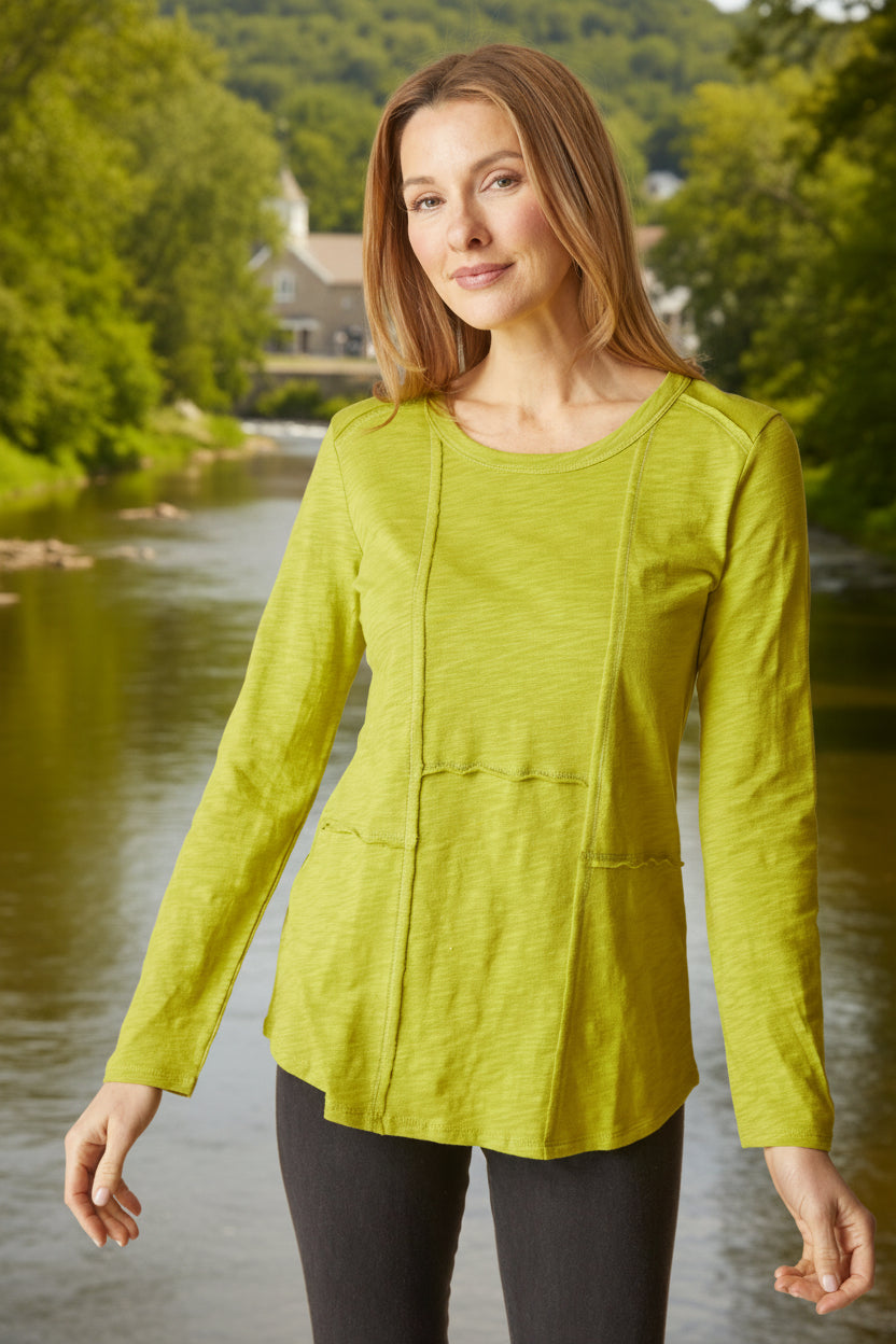 Habitat-H27553-Shirt Tail Tunic-Harbor - The Coach Pyramids