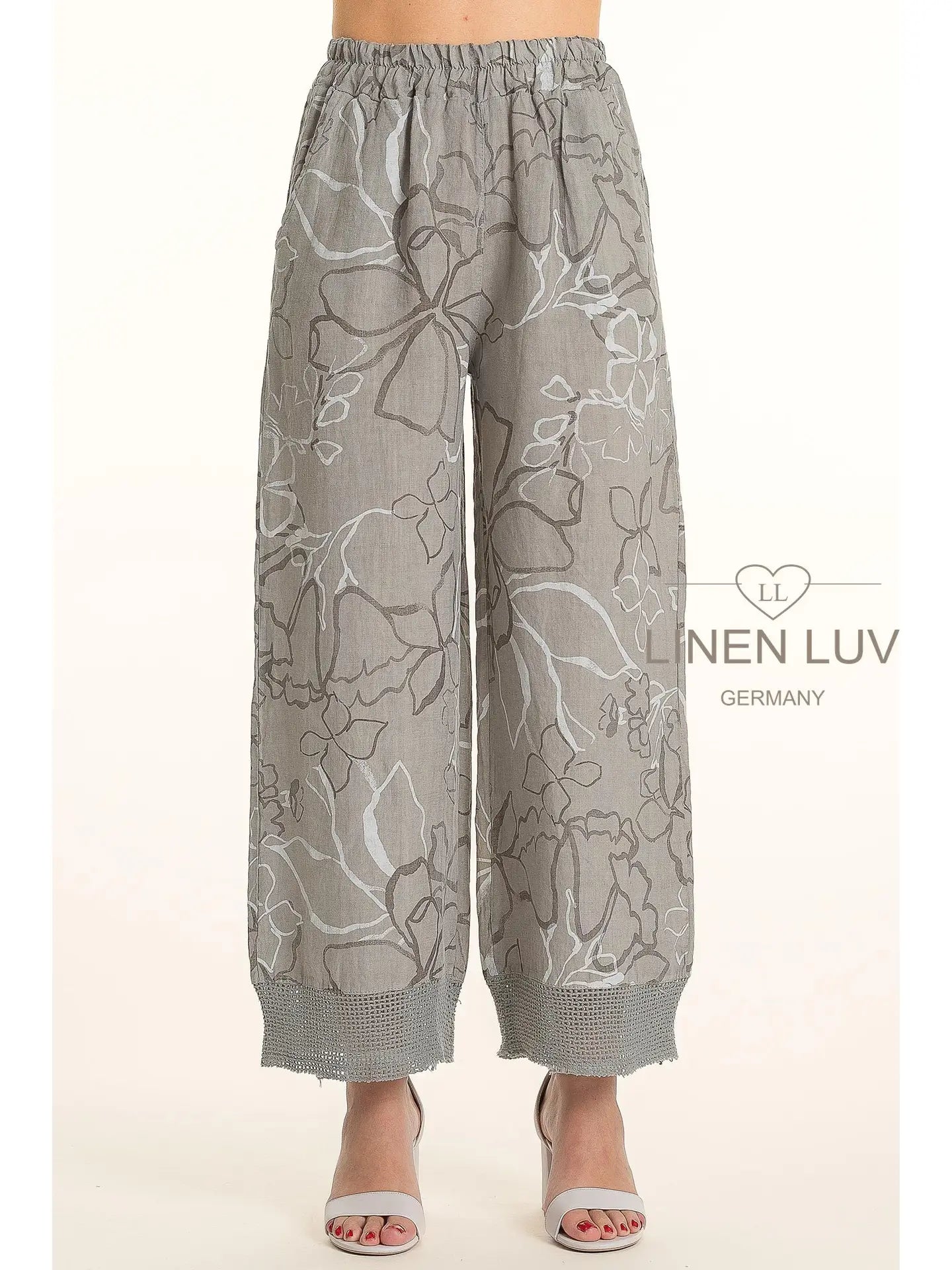 Linen Luv-PT840P-40-French Linen Pant Print-Fango - The Coach Pyramids