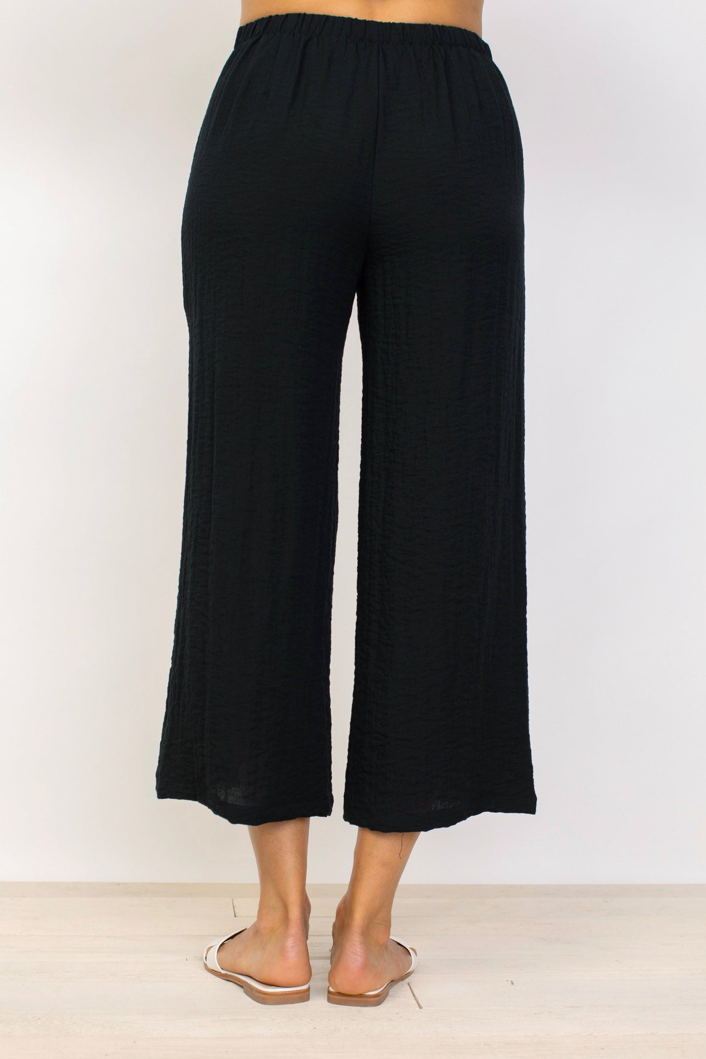 Habitat Spring 2024-H30667S4- Crop Pant-White - The Coach Pyramids