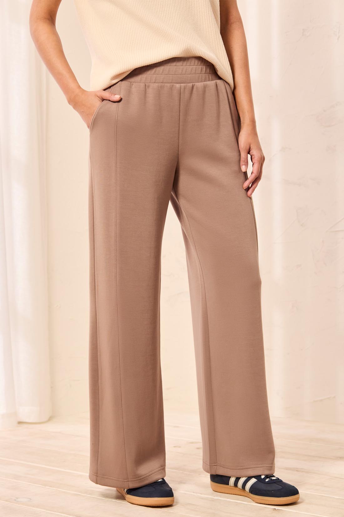 Tribal-Pull On Ankle Pant W/Pockets-3138O-1921-Fossil - The Coach Pyramids