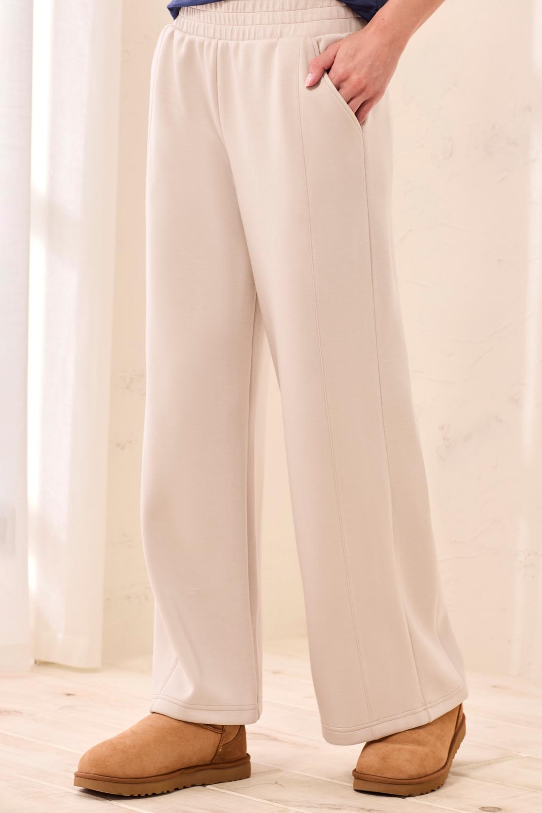 Tribal-Pull On Ankle Pant W/Pockets-3138O-2416-Sand Dune - The Coach Pyramids