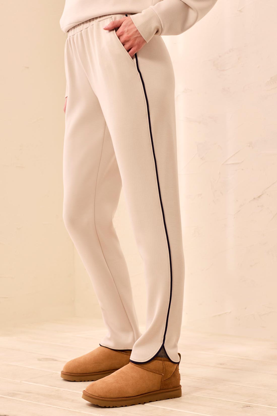 Tribal-Pull On Ankle Pant W/Pockets-3147O-2416-Sand Dune - The Coach Pyramids