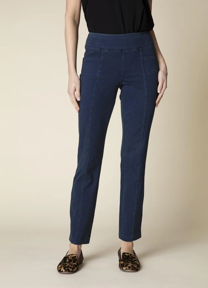 Habitat Fall/Winter 2025-H31561F5-Seamed Pocket Pant-Denim - The Coach Pyramids