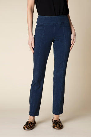 Habitat Fall 2024-H31561F4-Seamed Pocket Pant-Denim