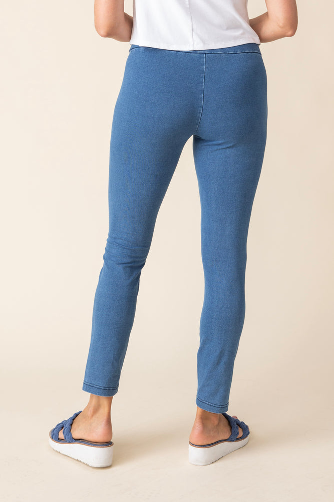 Habitat Fall/Winter 2025-H31566F5-Easy Pant-Denim - The Coach Pyramids