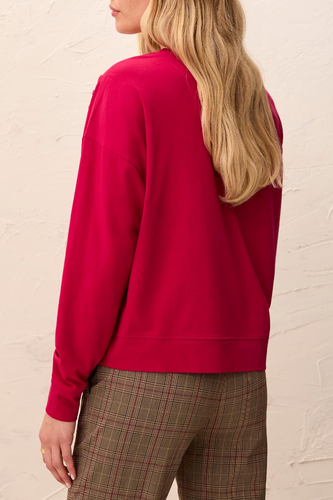 Tribal-L/S Crew Neck Top-3156O-3385-Jazzy - The Coach Pyramids