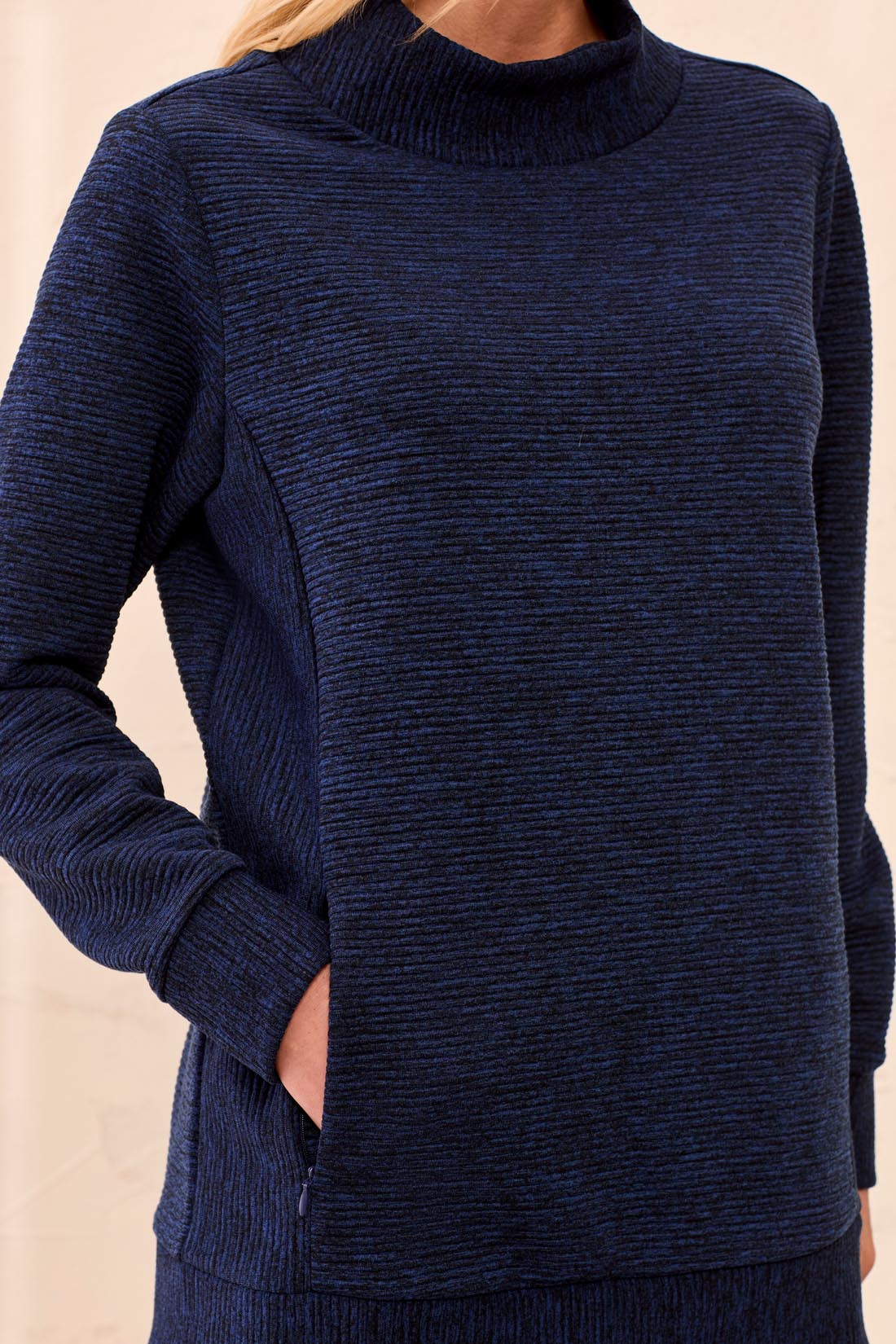 Tribal-L/S Tunic W/Invisible Pockets-3165O-3383-Stellar - The Coach Pyramids