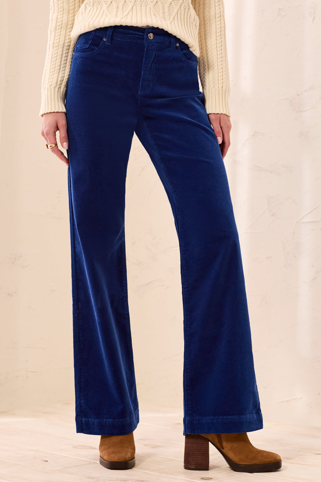 Tribal-Fly Front 5 Pocket Pant-3167O-3383-Stellar - The Coach Pyramids