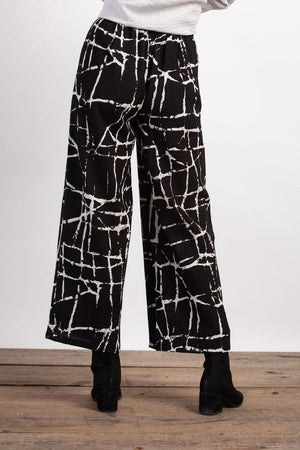 Habitat Fall/Winter 2023-H38470-Crackle Ankle Pant-Black - The Coach Pyramids