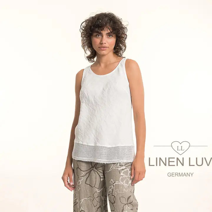 Linen Luv-TP1525-40-French Linen Top Print-Fango - The Coach Pyramids