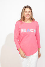 Habitat Escape Spring 2024-E41104-Beach Tee-Watermelon - The Coach Pyramids