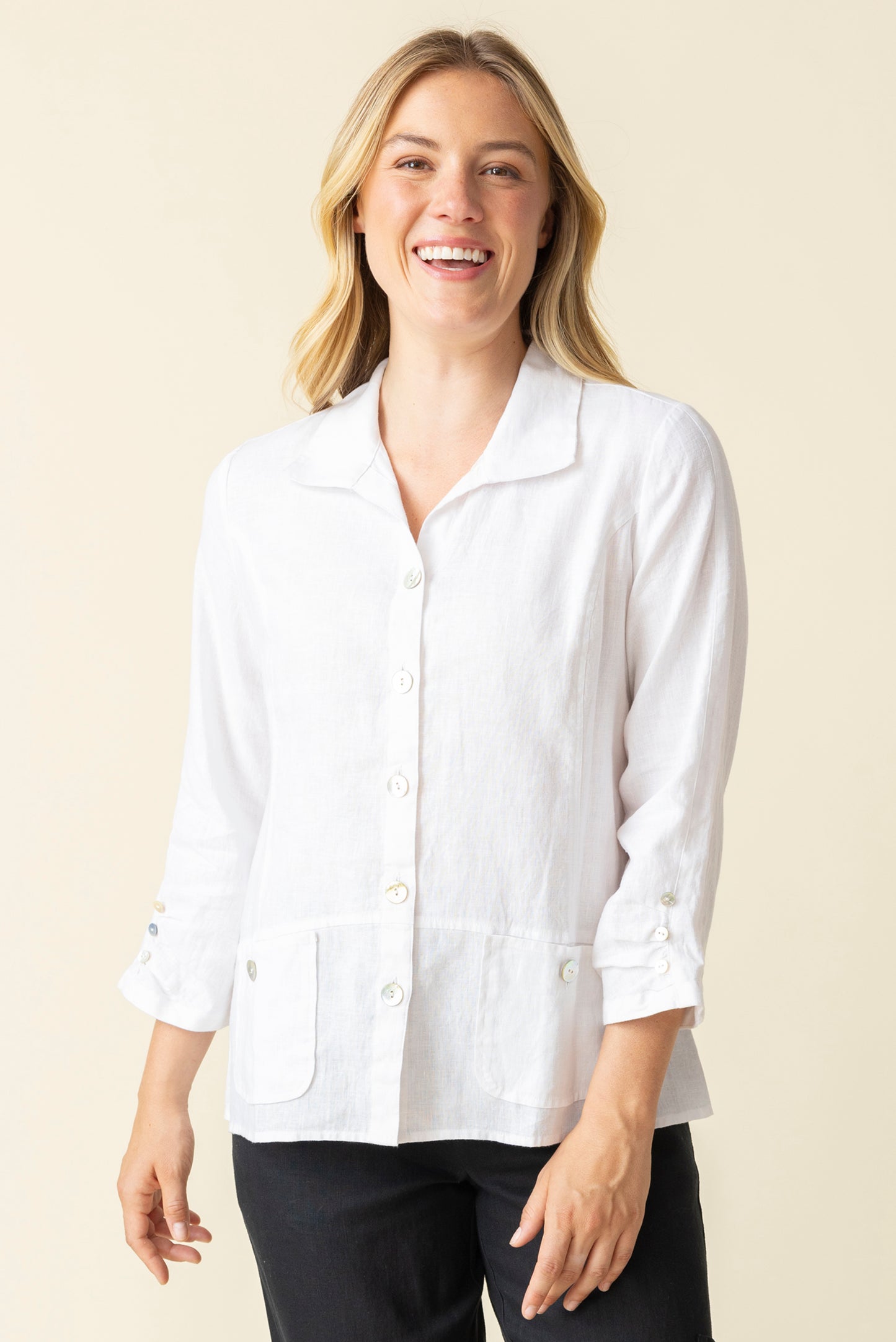 Habitat Spring/Summer 2025-H41503-Favorite Shirt-White - The Coach Pyramids