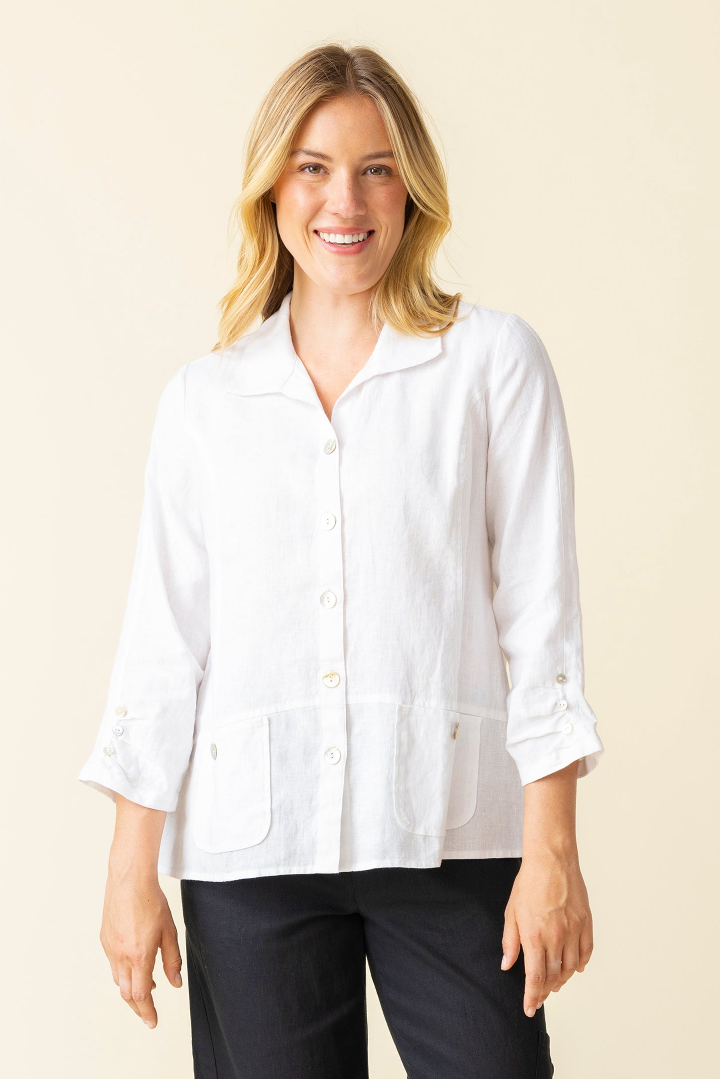 Habitat Spring/Summer 2025-H41503-Favorite Shirt-White - The Coach Pyramids