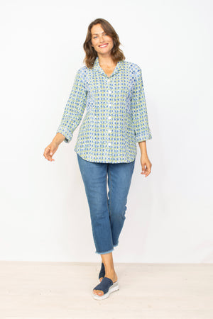 Habitat Spring 2024-H41720-Button Down Blouse -Garden - The Coach Pyramids