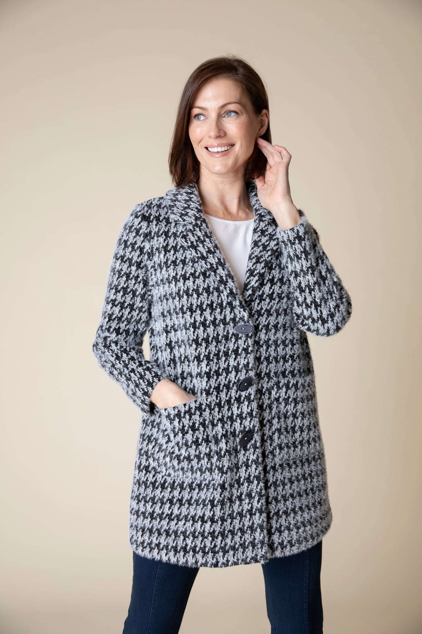 Habitat Fall 2024-H49345-Car Coat-Black - The Coach Pyramids