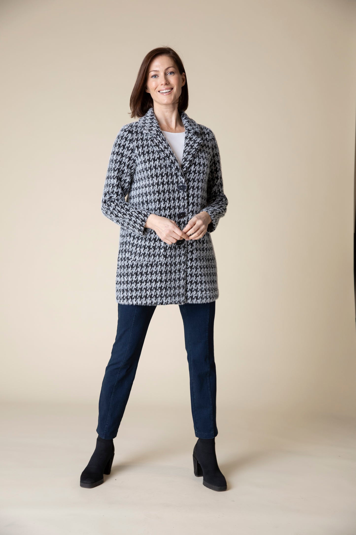 Habitat Fall 2024-H49345-Car Coat-Black - The Coach Pyramids