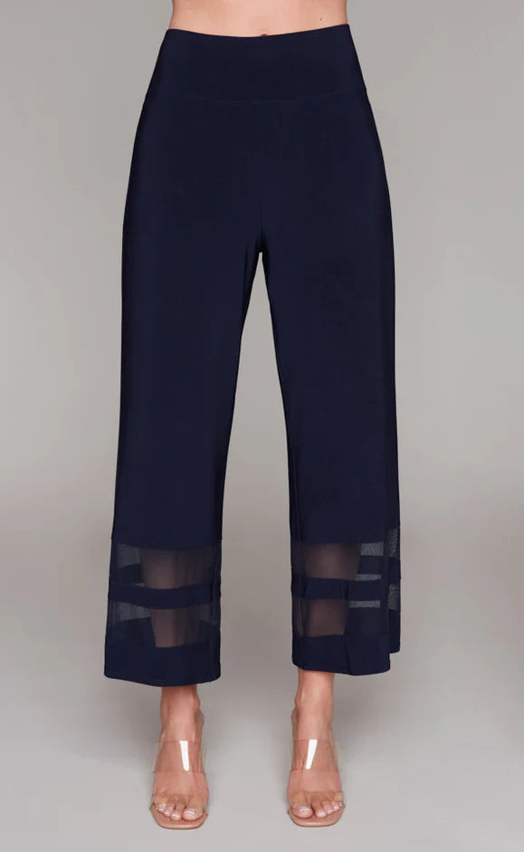 Compli K-50183-Womens Knit Pants-Navy - The Coach Pyramids