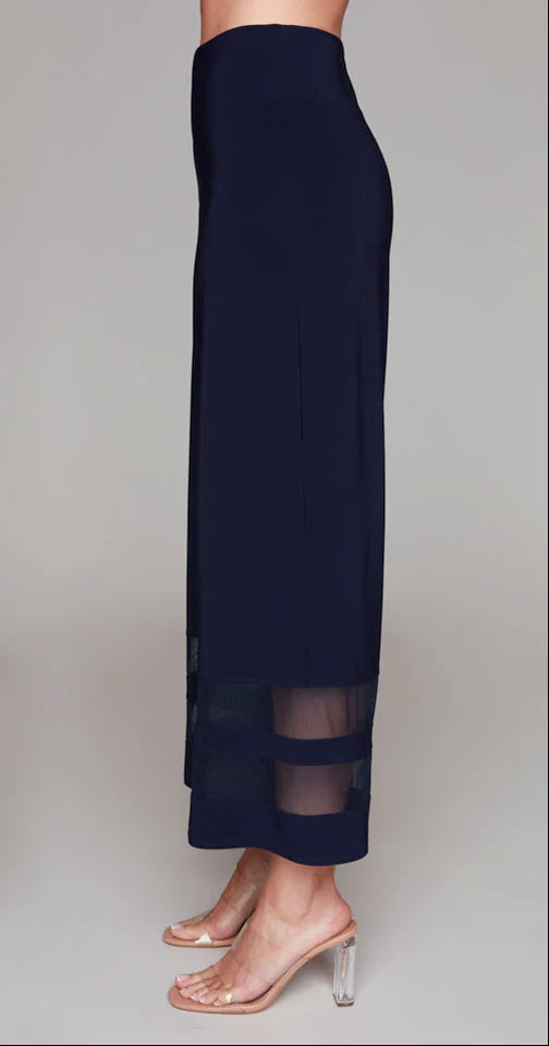 Compli K-50183-Womens Knit Pants-Navy - The Coach Pyramids