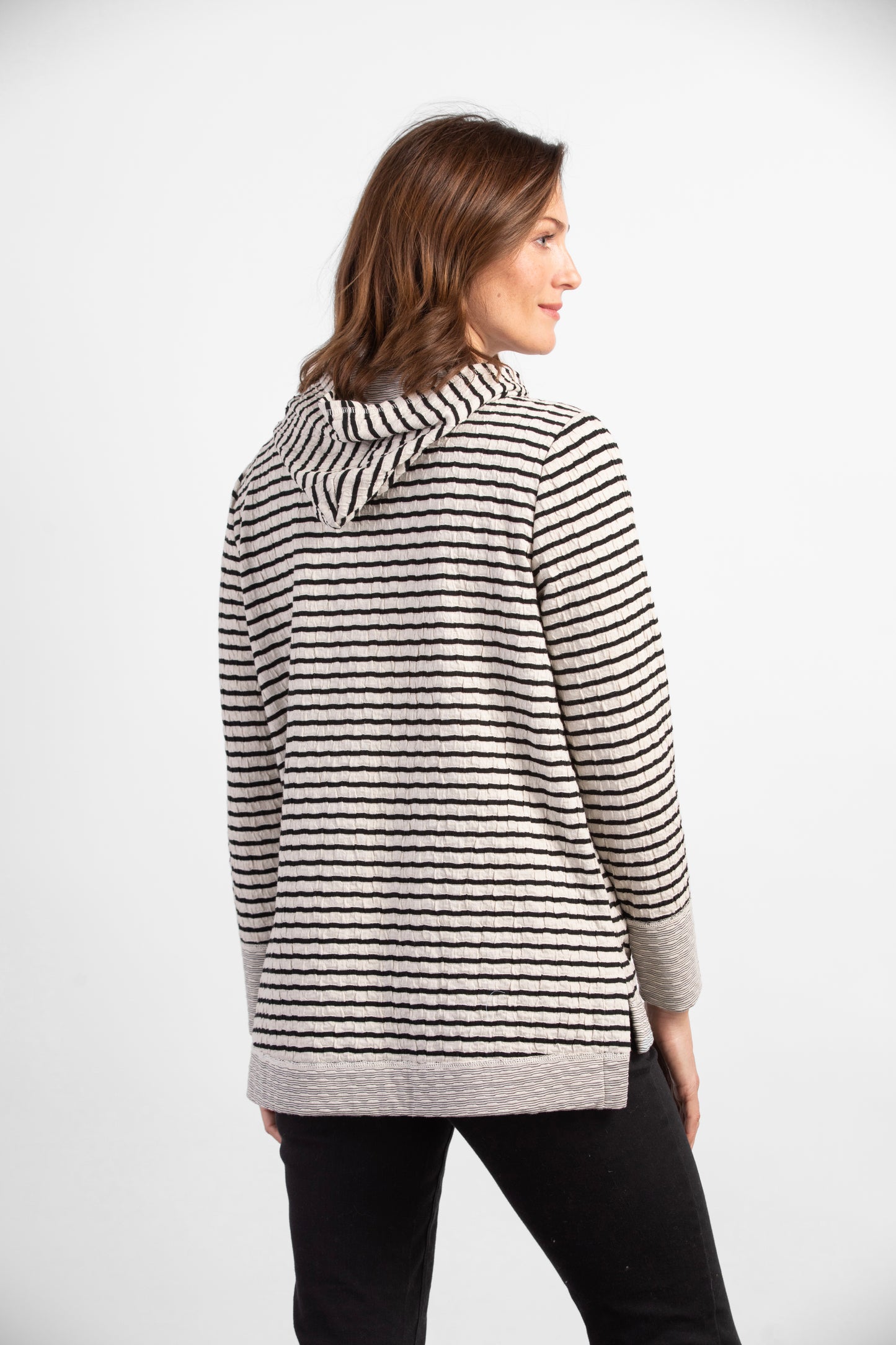 Habitat Fall/Winter 2023-H51455-Shirt Tail Hoodie-Putty - The Coach Pyramids