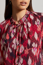 Tribal  Fall/Winter 2023-5310O/4868-Blouse-Red Plum - The Coach Pyramids