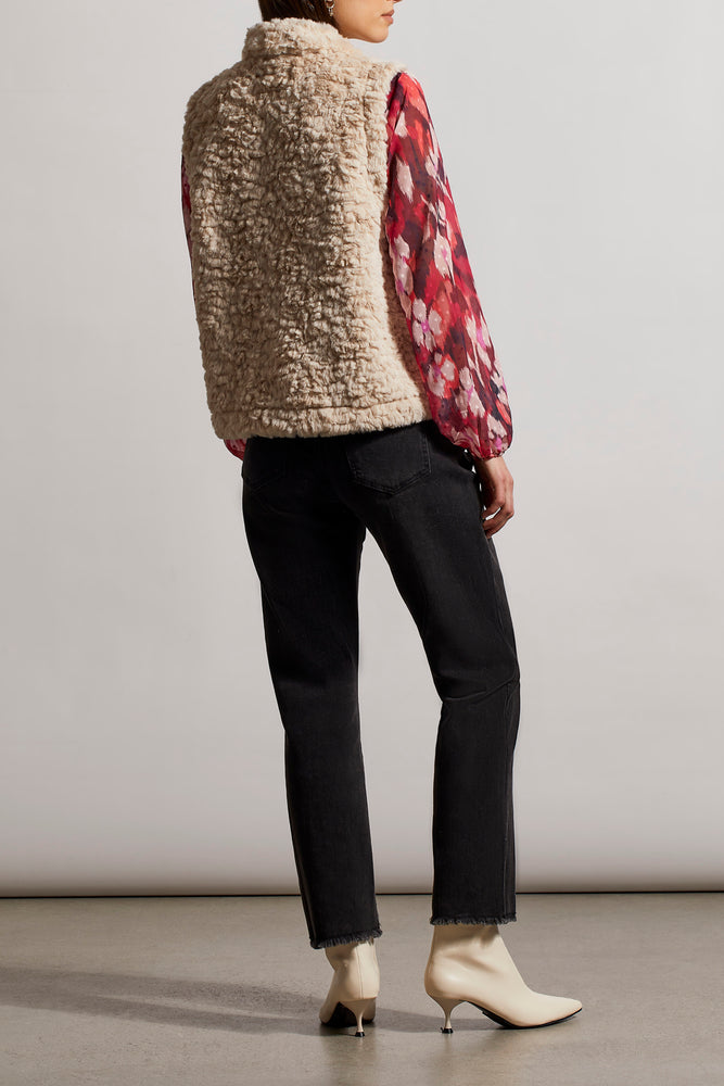 Tribal  Fall/Winter 2023-5313O/4907-Vest-Cream - The Coach Pyramids