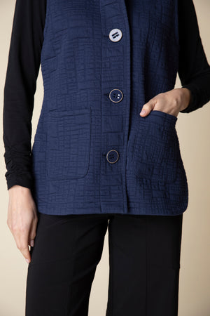 Habitat Fall 2024-H53314-Pocket Vest-Navy