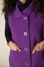 Habitat Fall 2024-H53314-Pocket Vest-Plum