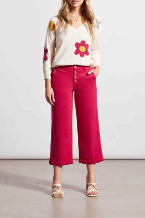 Tribal  Spring/Summer 2024-5365O-2020W-Wide Leg Jeans-Daiquiri - The Coach Pyramids