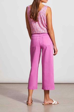 Tribal  Spring/Summer 2024-5365O-2020W-Wide Leg Jeans-Mauve Lush - The Coach Pyramids