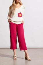 Tribal  Spring/Summer 2024 5458O/6018-Jacquard Sweater-Sand Dust Multi - The Coach Pyramids