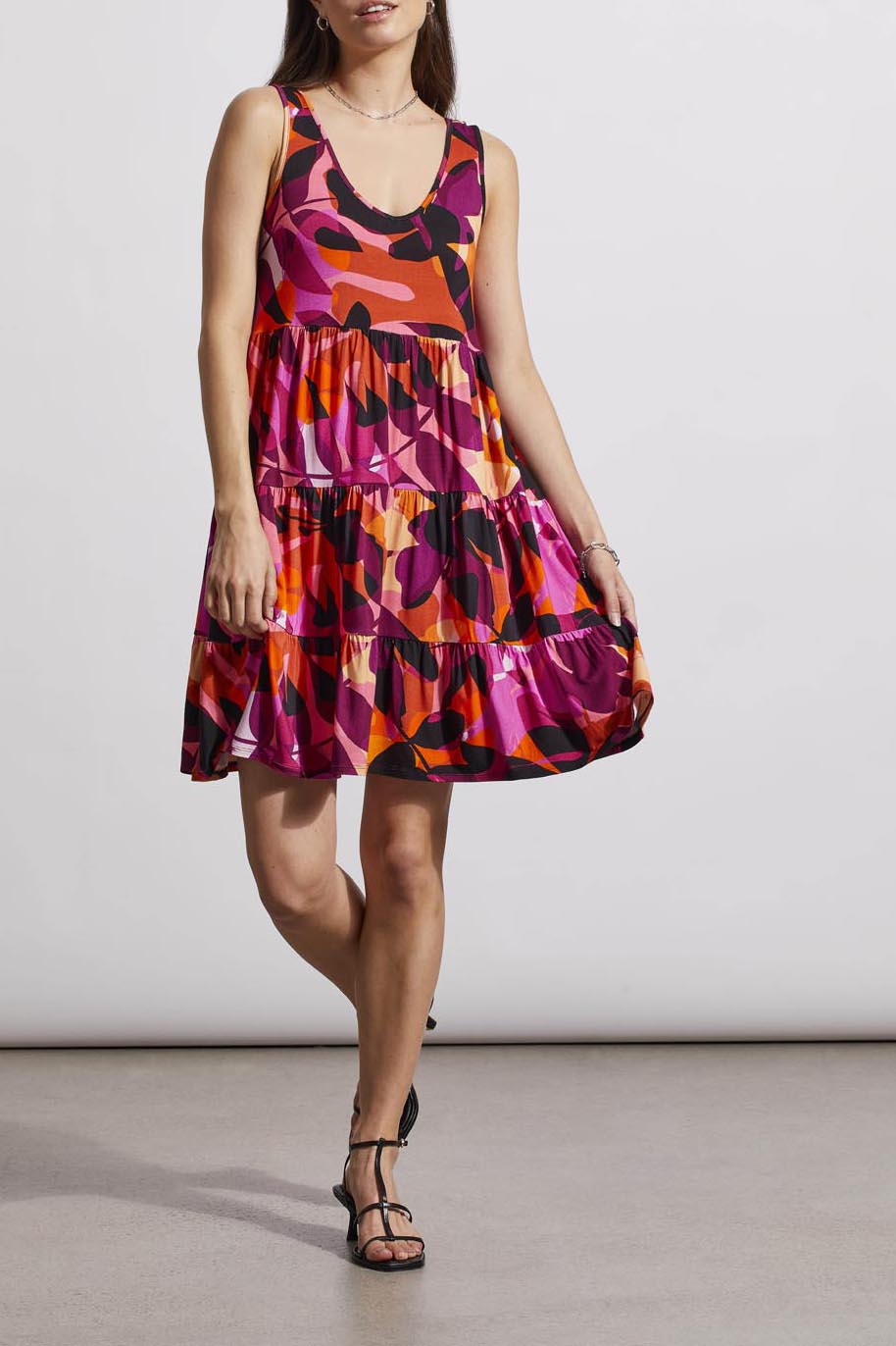 Tribal  Spring/Summer 2024 5484O/2671-Knit Dress-Mauve Lush - The Coach Pyramids