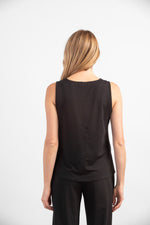 Habitat Fall/Winter 2023-H55901F3-Solid Tank-Black - The Coach Pyramids