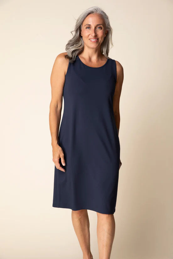 Habitat-H55984S6-Short Everything Dress-Midnight - The Coach Pyramids