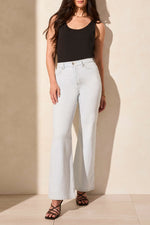 Tribal Fall 2025-5604O-2111-Brooke High Rise Palazzo Jeans-Blue Dream