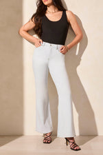 Tribal Fall 2025-5604O-2111-Brooke High Rise Palazzo Jeans-Blue Dream