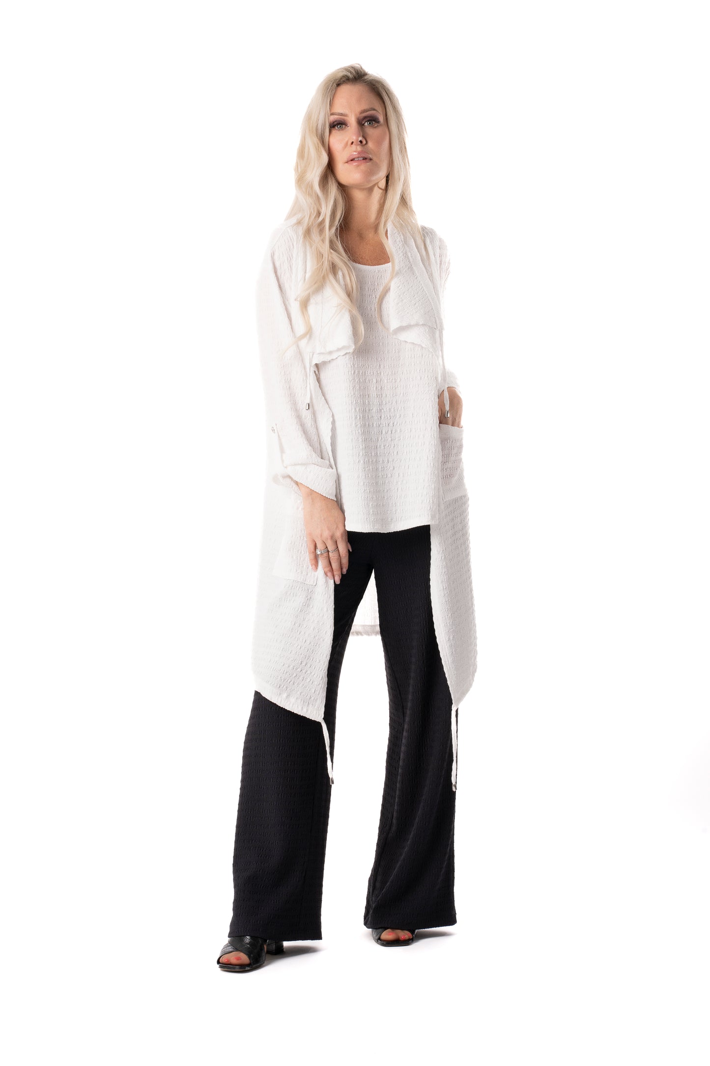 Pure Essence Spring/Summer 2025-599-7064-Cardigan-Navy - The Coach Pyramids